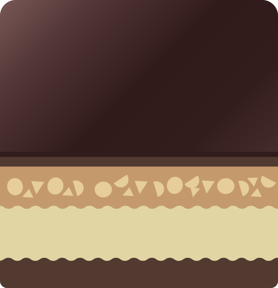 gâteau décoré png