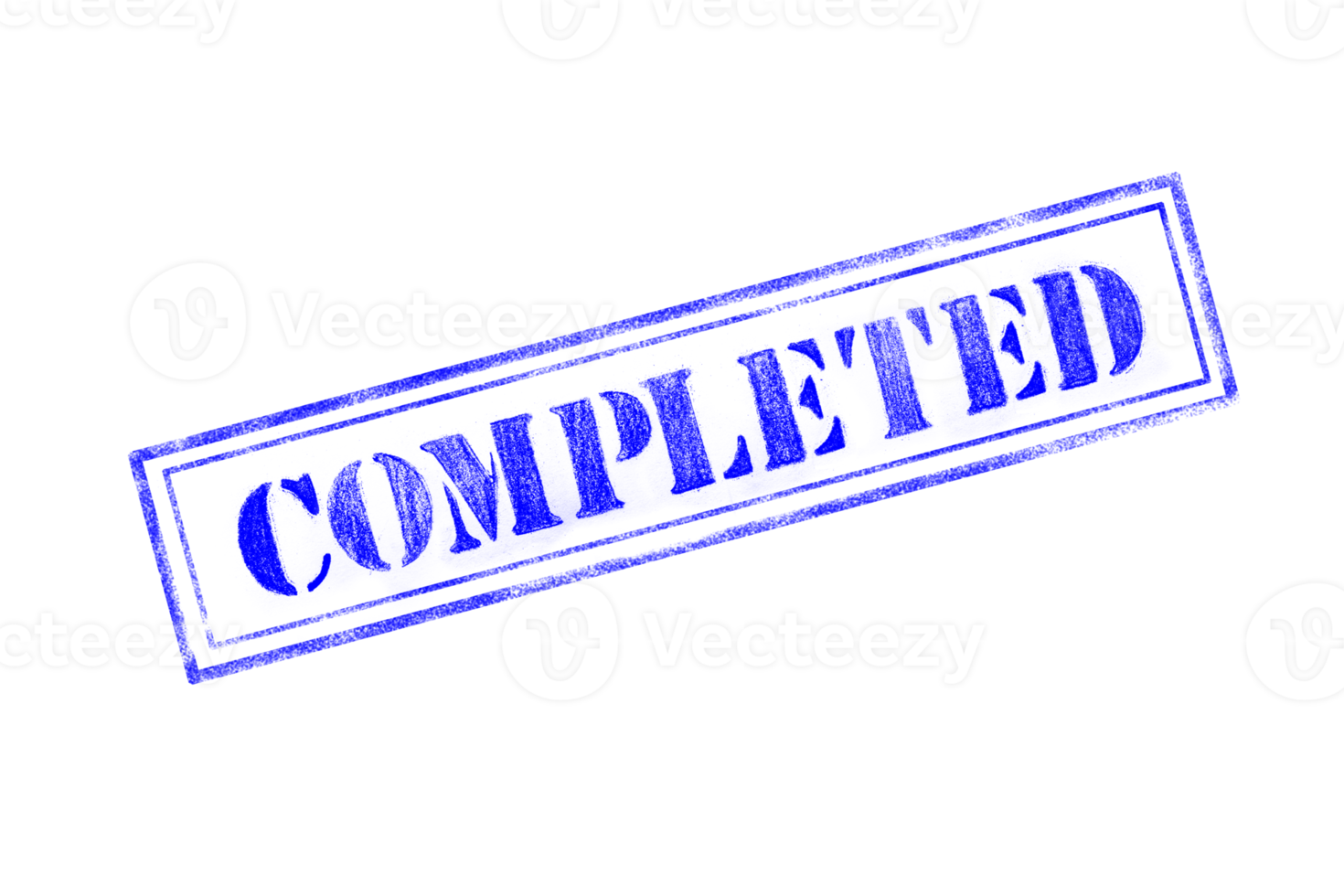 kompletter texturierter Stempel auf isoliertem Hintergrund png