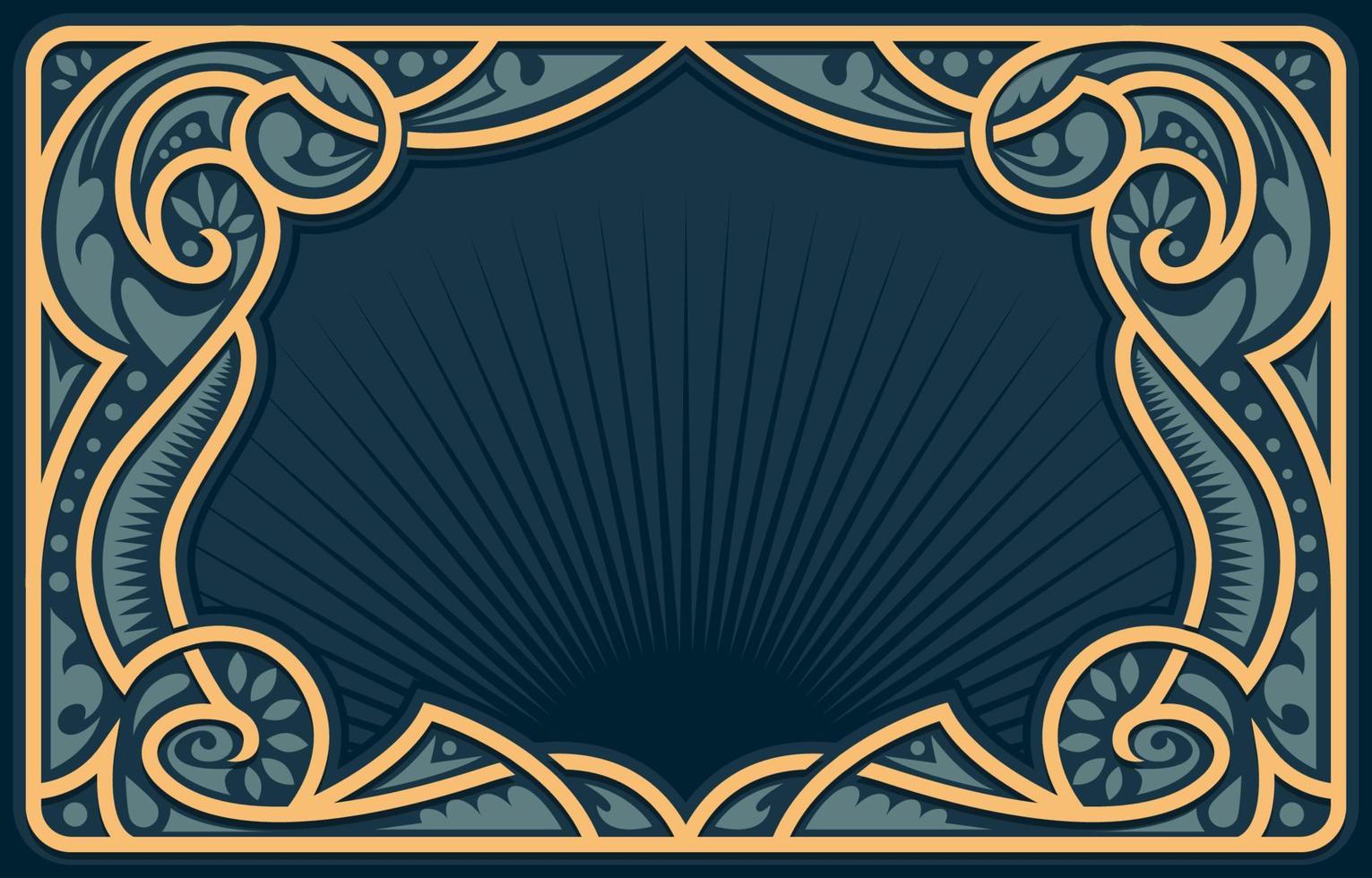 fondo de estilo art nouveau vector