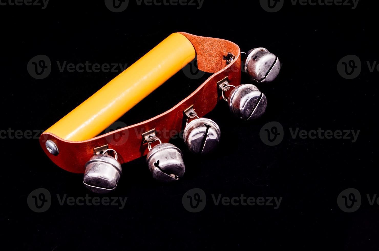 Hand bells musical instrument for ringing photo