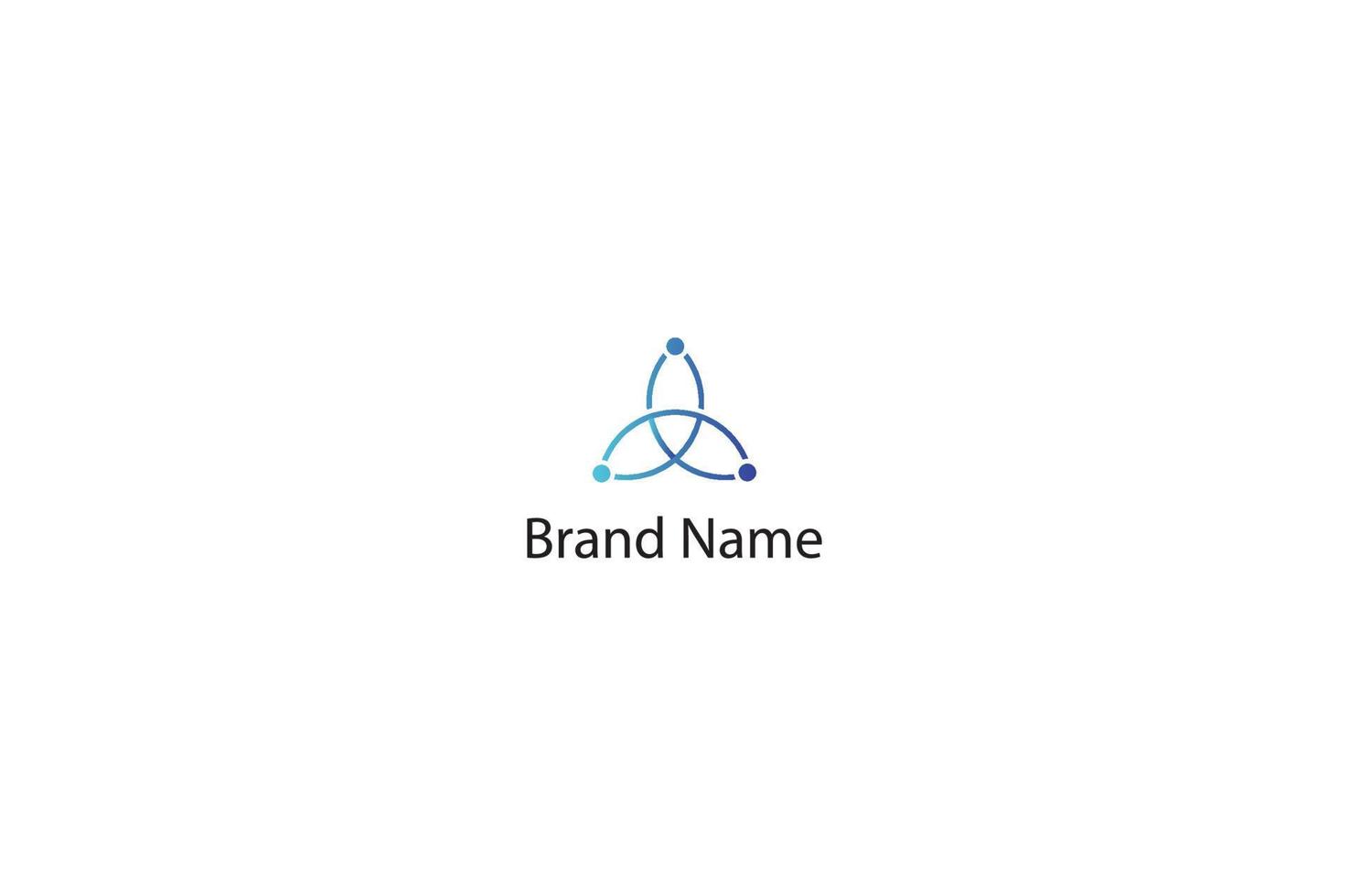 logotipo de patrón moderno juntos para la empresa de consultoría empresarial y comunitaria. diseño del logotipo del grupo tecnológico. minimalismo simple personas abstractas y formas utilizables para empresas de negocios y tecnología. vector