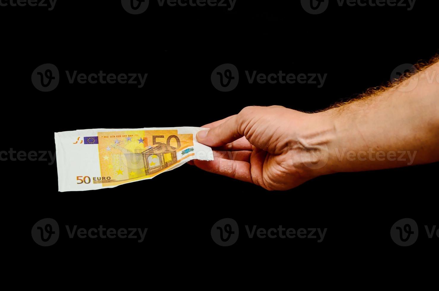 European Euro Money Banknote photo