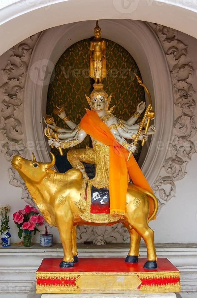 Typical Thai Buddha Statue photo