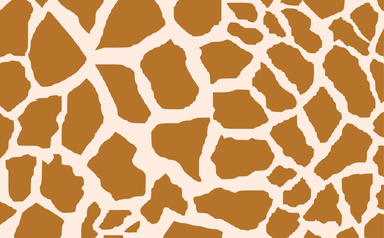 giraffe skin texture suitable for background and wallpaper vector