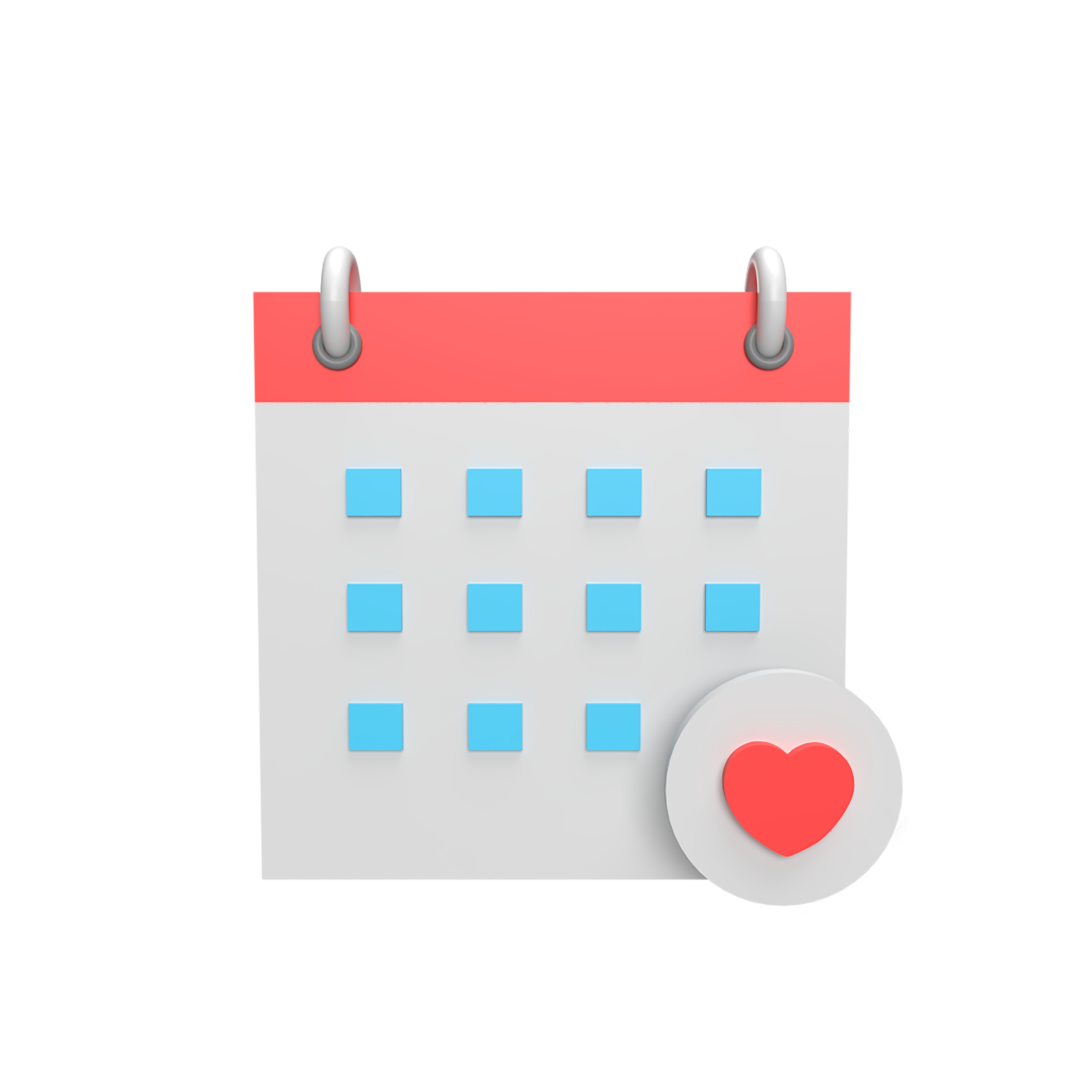 Free calendar and love icon 3d icon model cartoon style concept. render illustration 8480010 PNG with Transparent Background Free calendar and love icon 3d icon model cartoon style concept. render illustration 8480010 PNG with Transparent Background