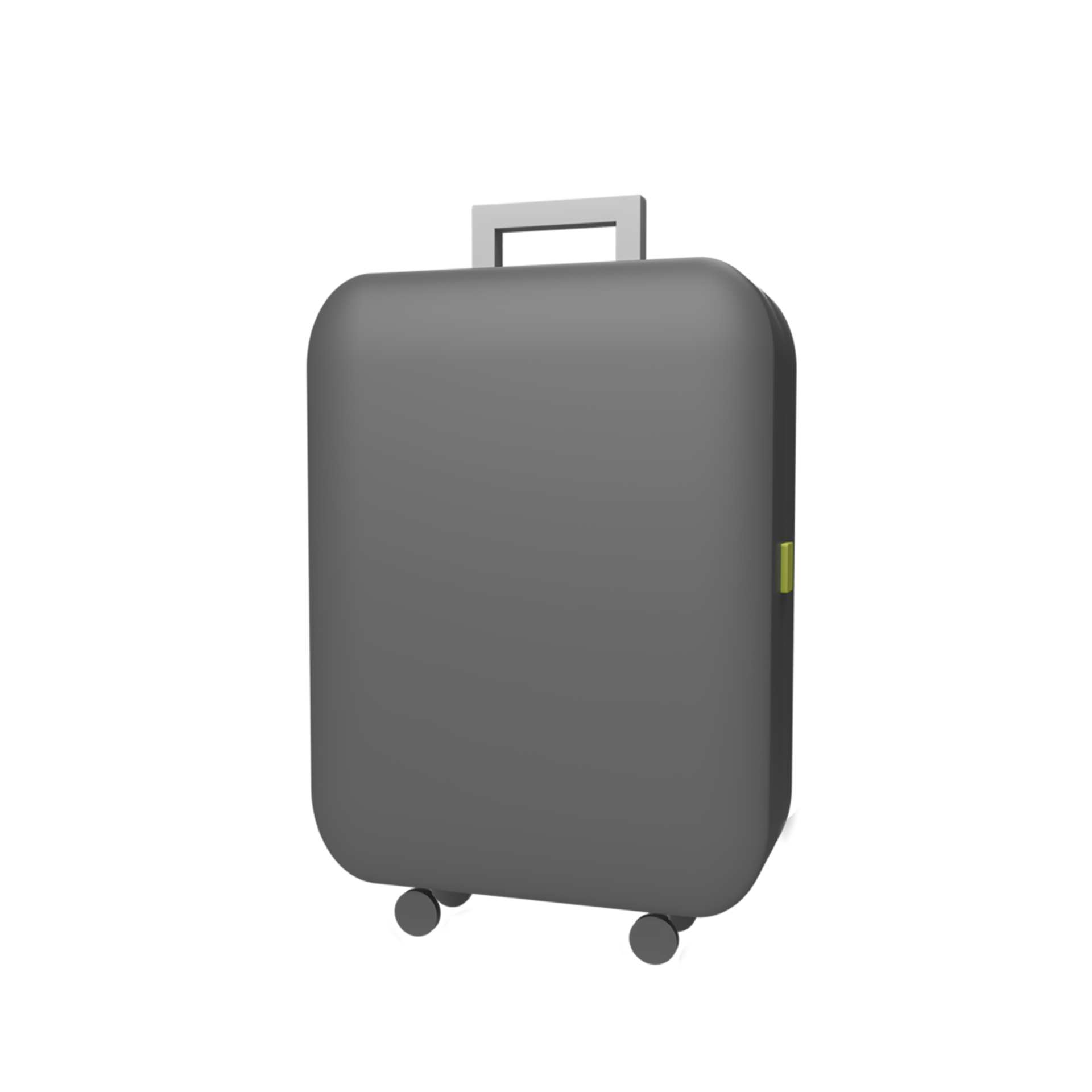 Free Suitcase 3D model cartoon style. render illustration 8480170 PNG with  Transparent Background