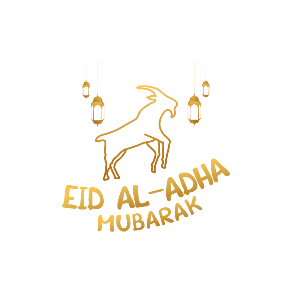 Stickers to celebrate eid al adha mubarak png