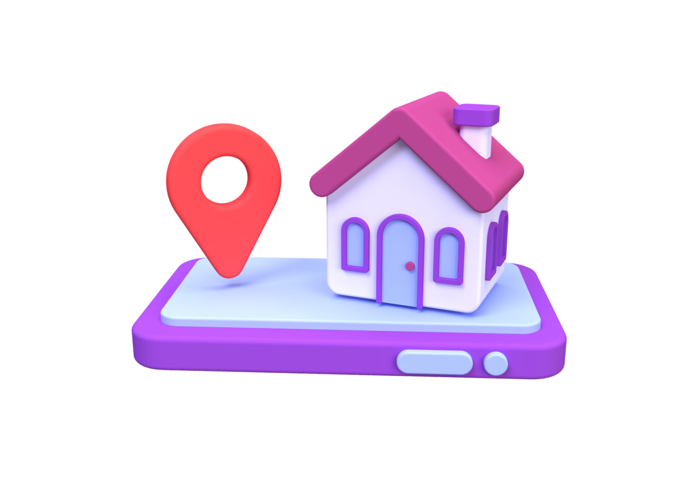 minimal house icon isolated concept illustration for business idea concept background png