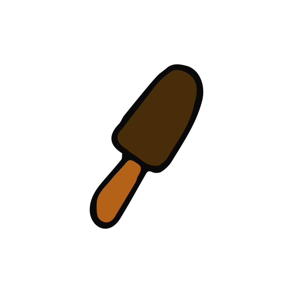 ice cream icon. simple colored png ice cream icon