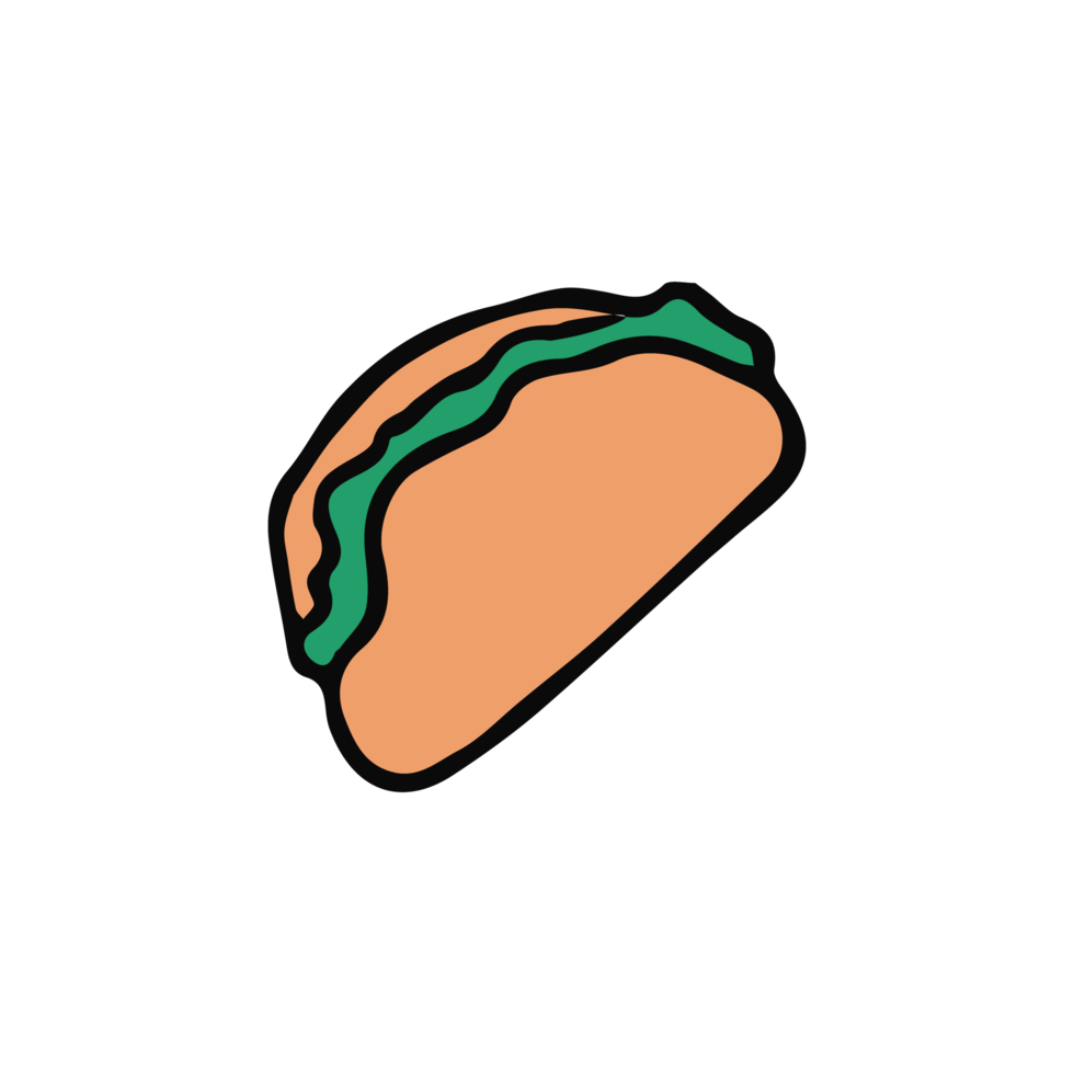 fast food icon. simple colored png fast food icon