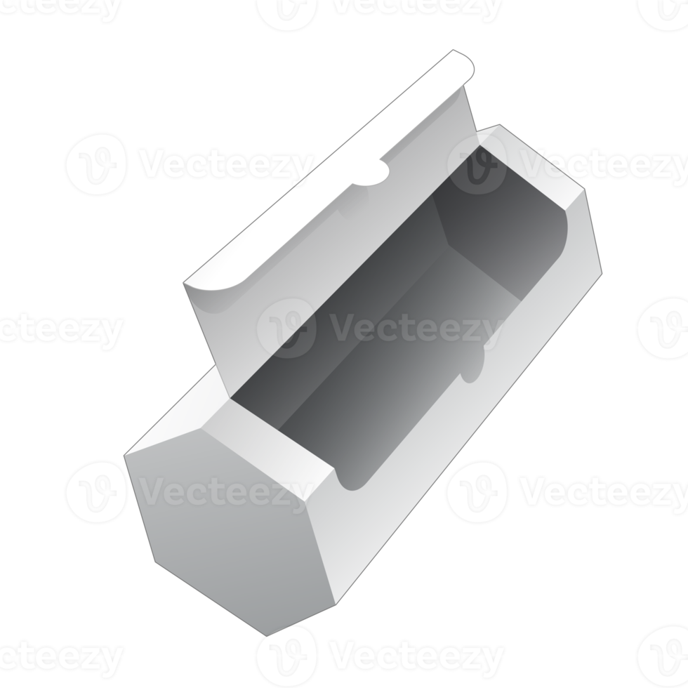 3D-Verpackungsbox-Modell png