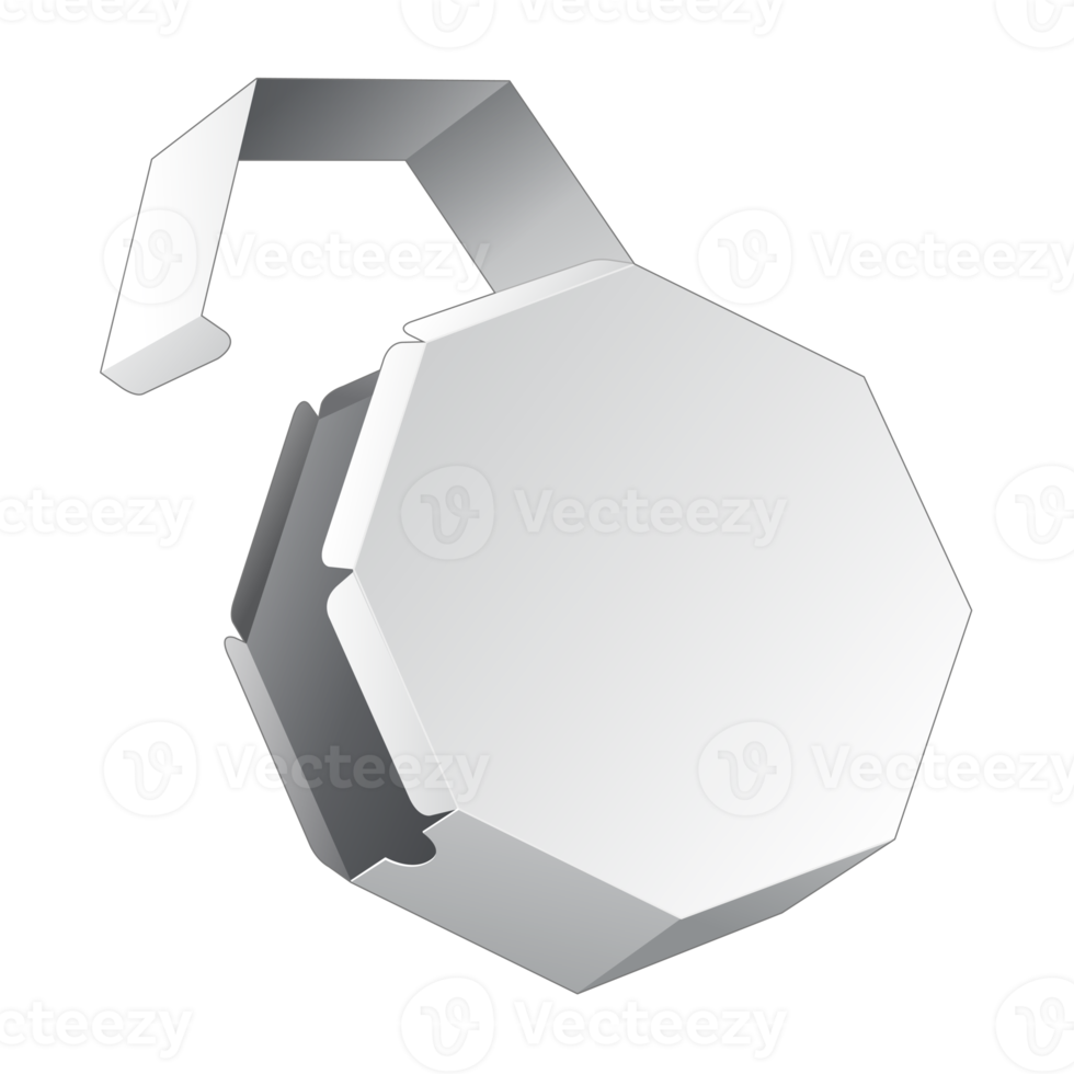 3D-Verpackungsbox-Modell png