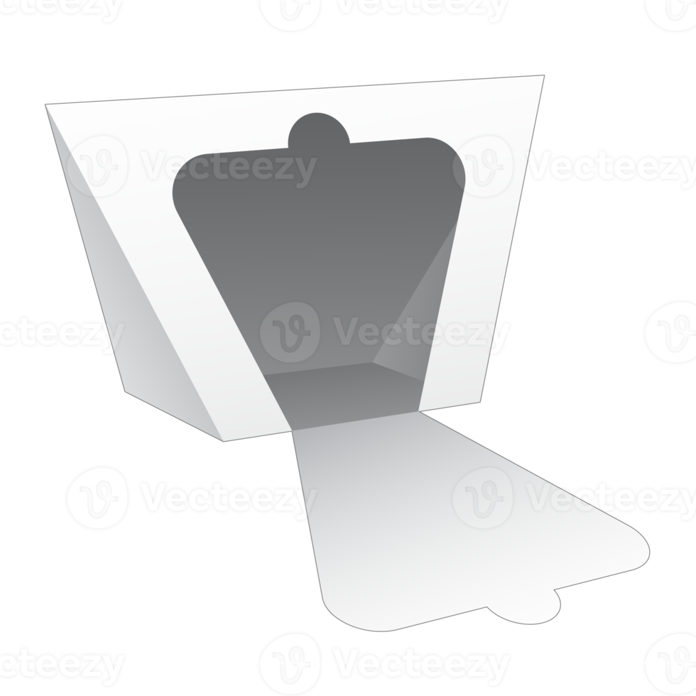 3D-Verpackungsbox-Modell png