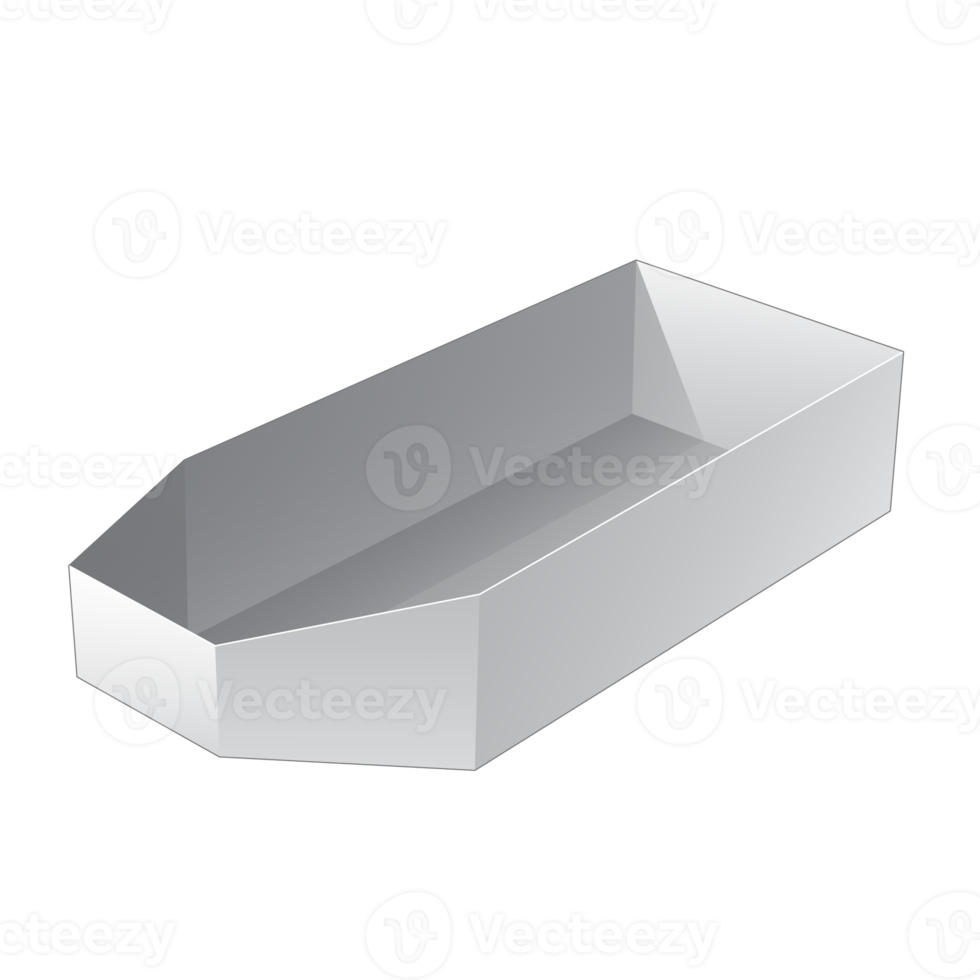 maqueta de caja de embalaje 3d png