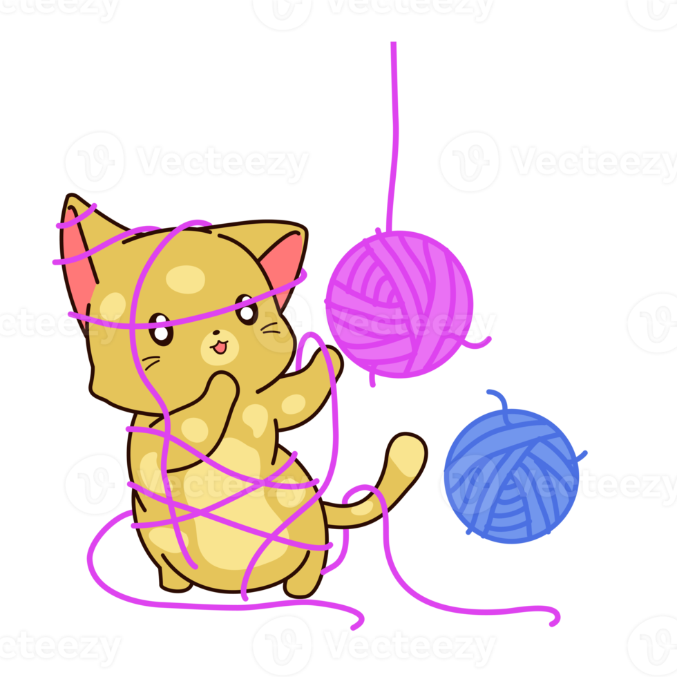 cat character cartoon png