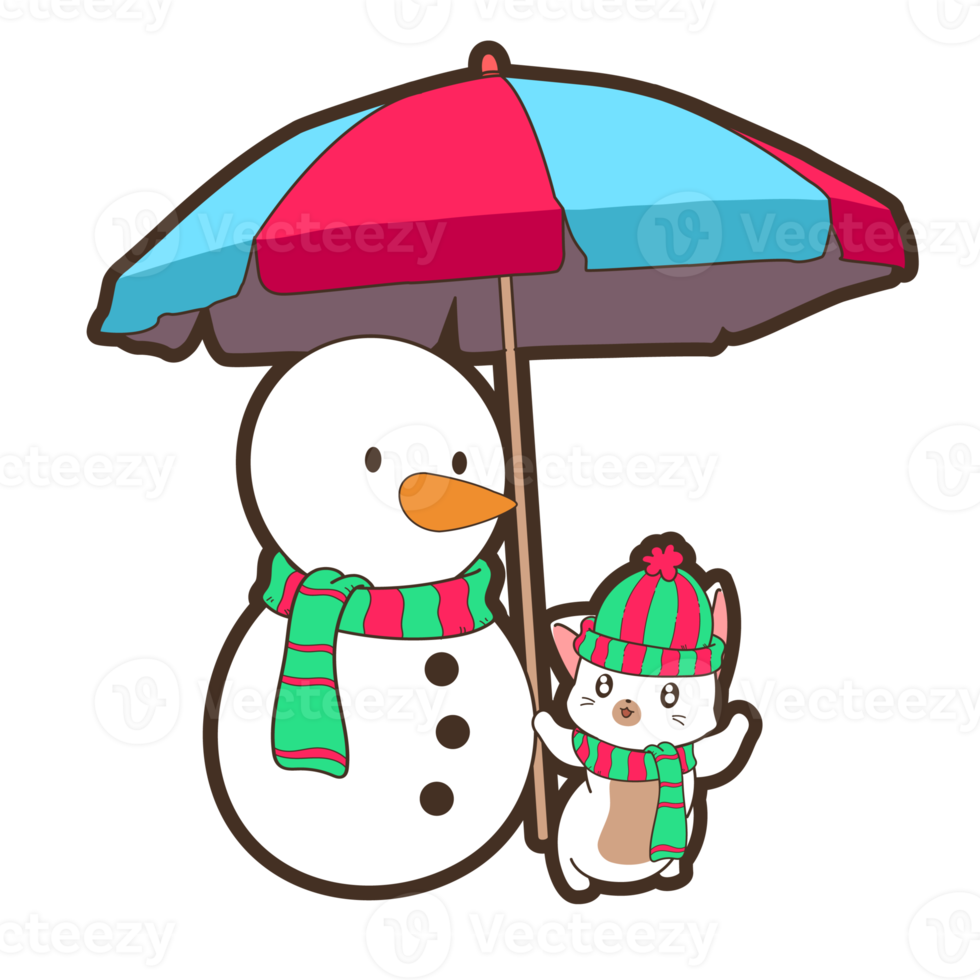 cute cat cartoon character png