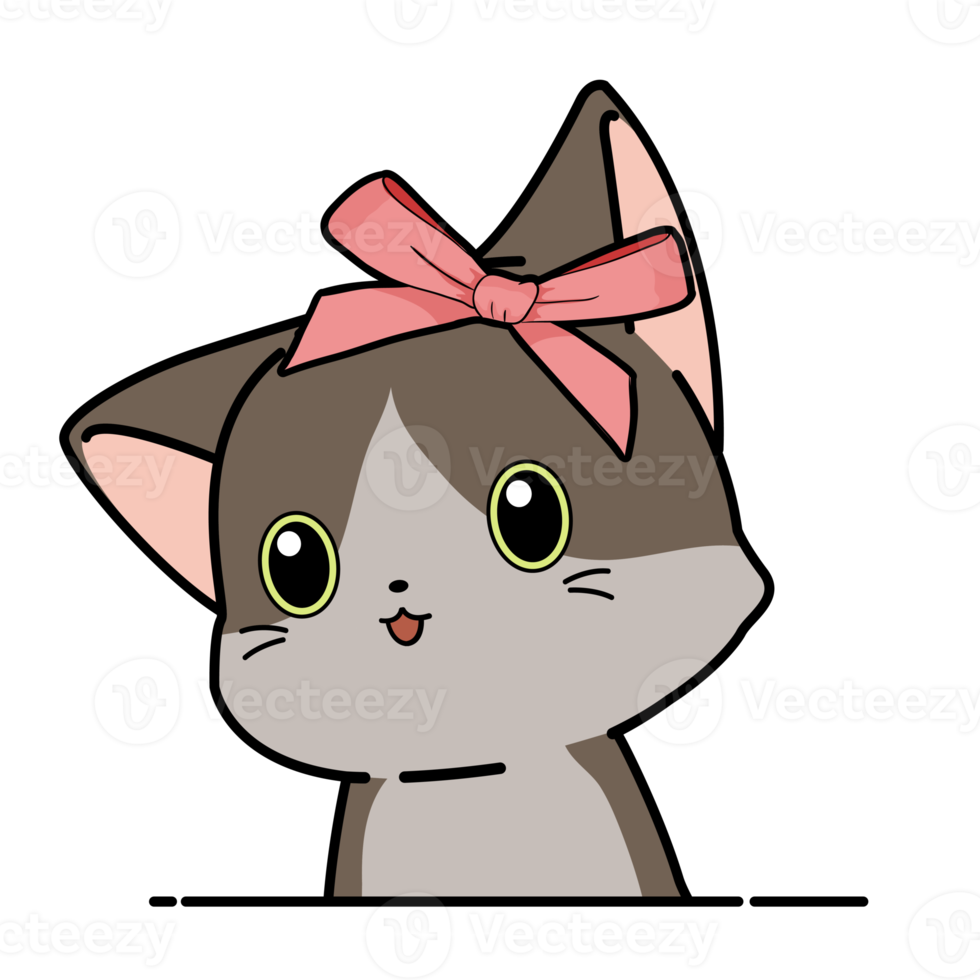 kitty katze zeichentrickfigur png