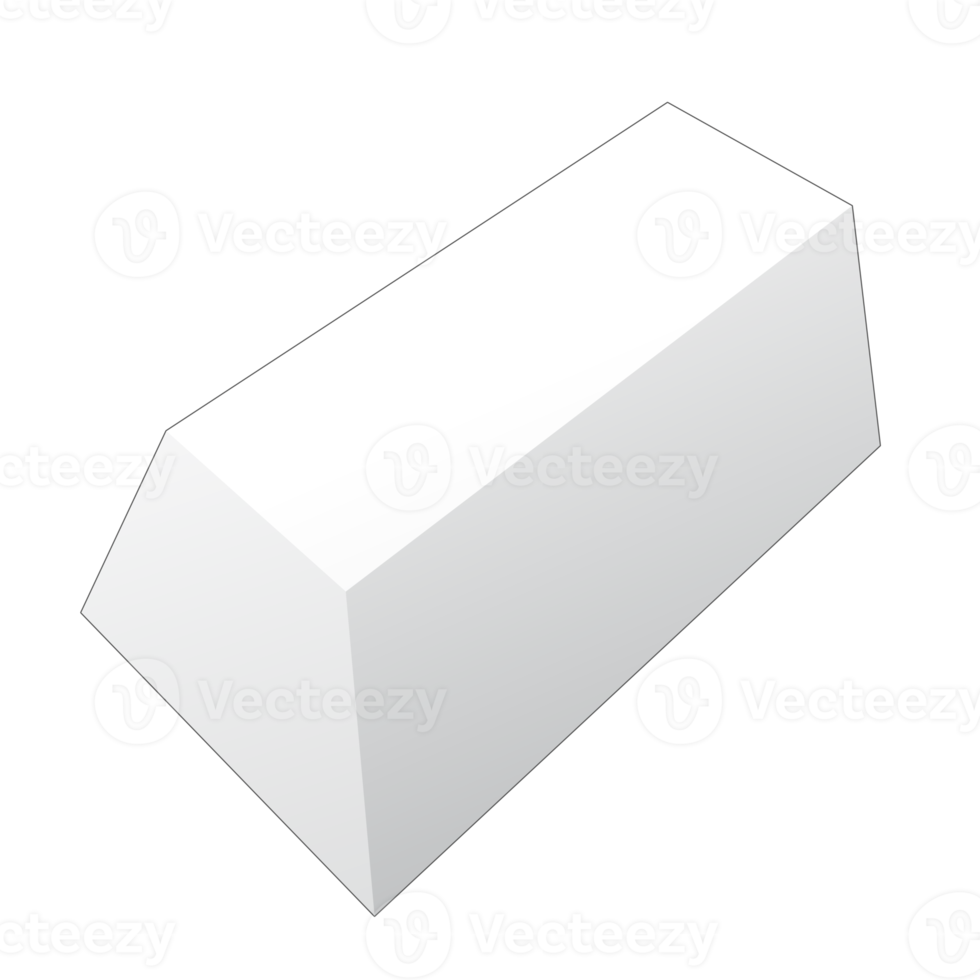 maqueta de caja de embalaje 3d png