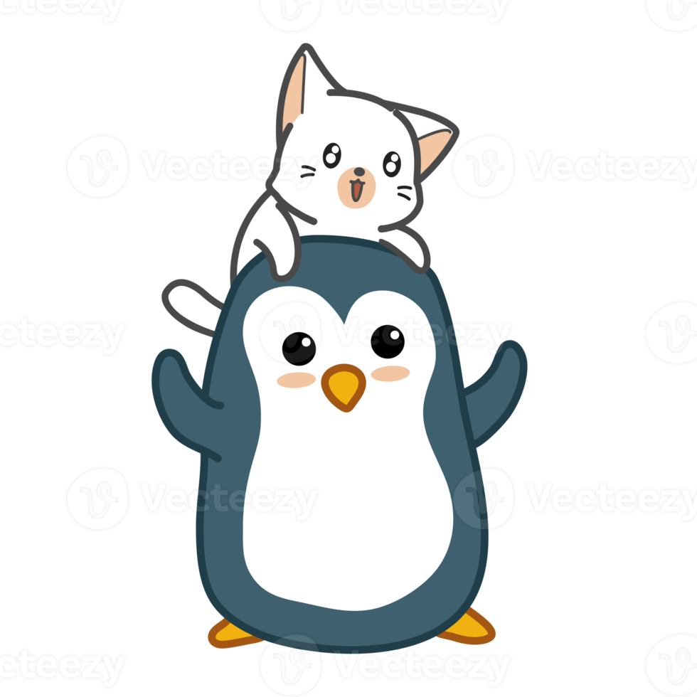 penguin character cartoon png