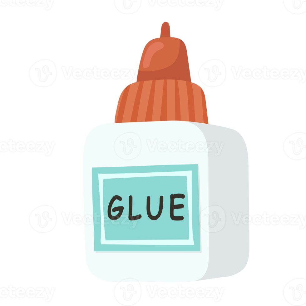 stationery cartoon in flat style png