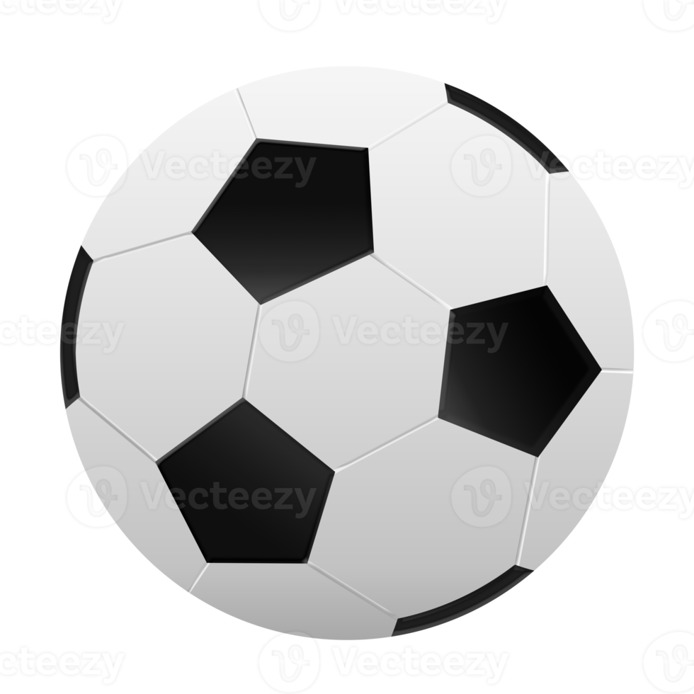 icono de fútbol ilustración 3d png