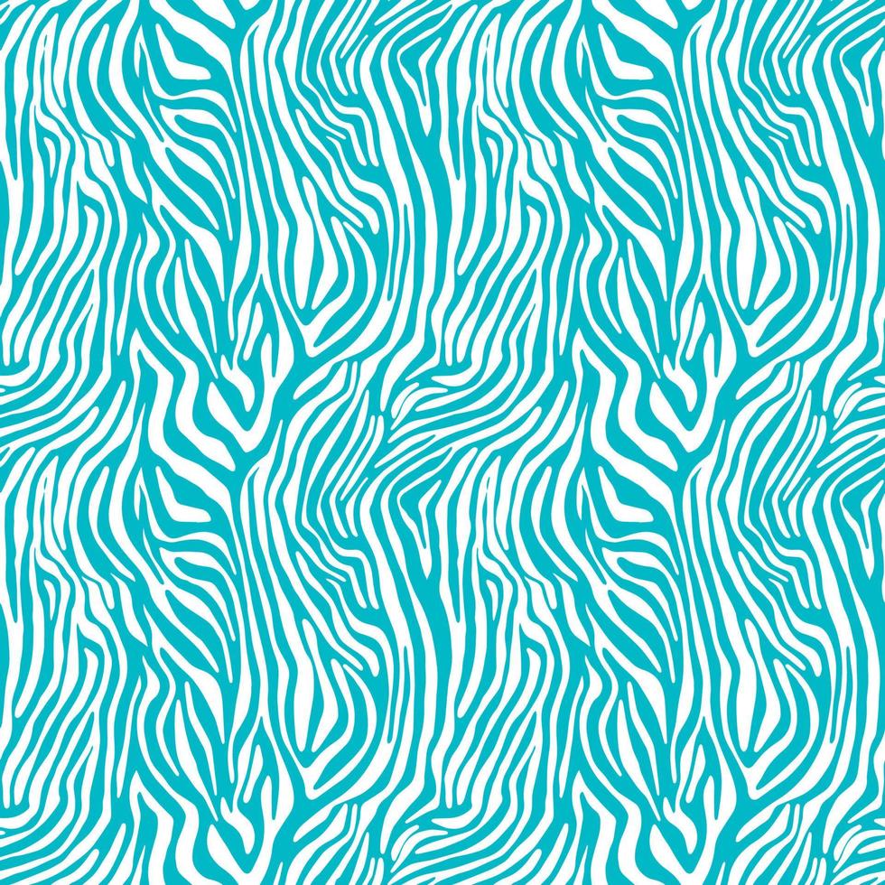 Vector animal print. Zebra ornament. Seamless pattern 8481560 Vector