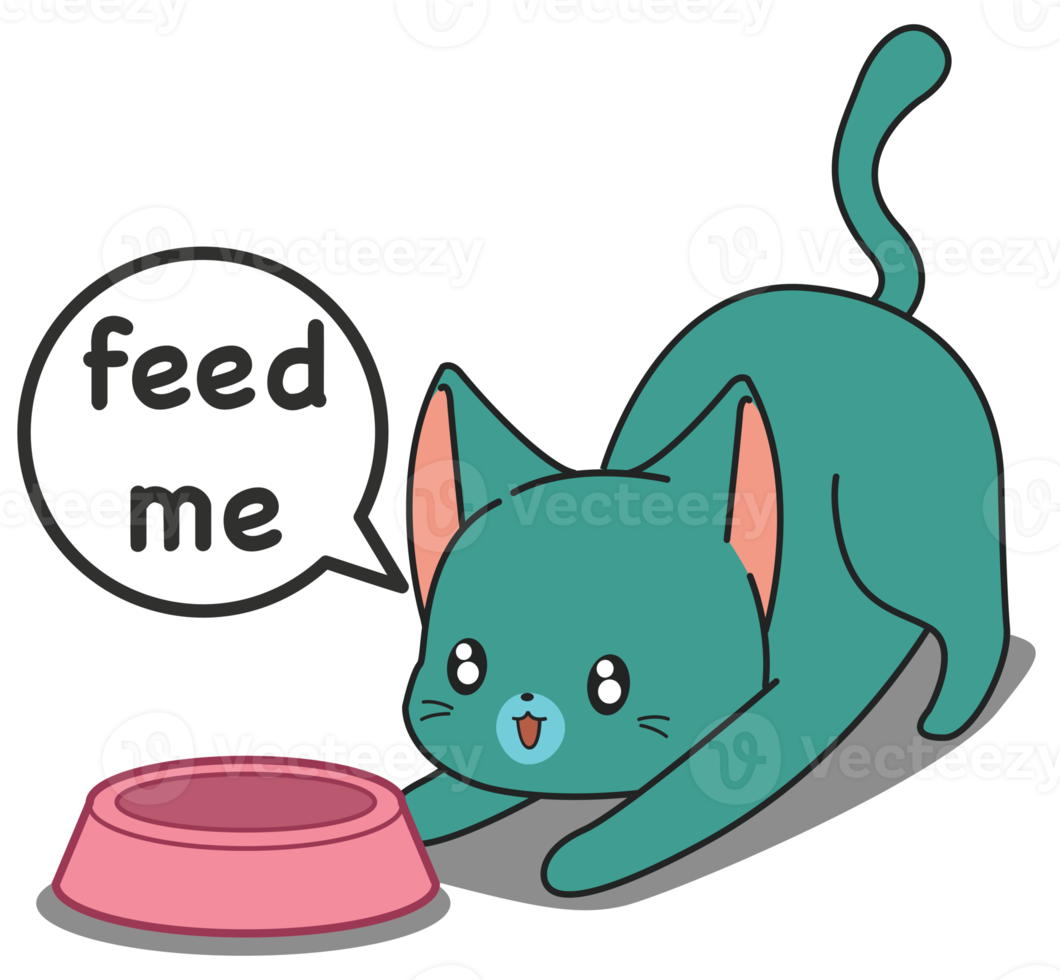 funny cat character sticker png