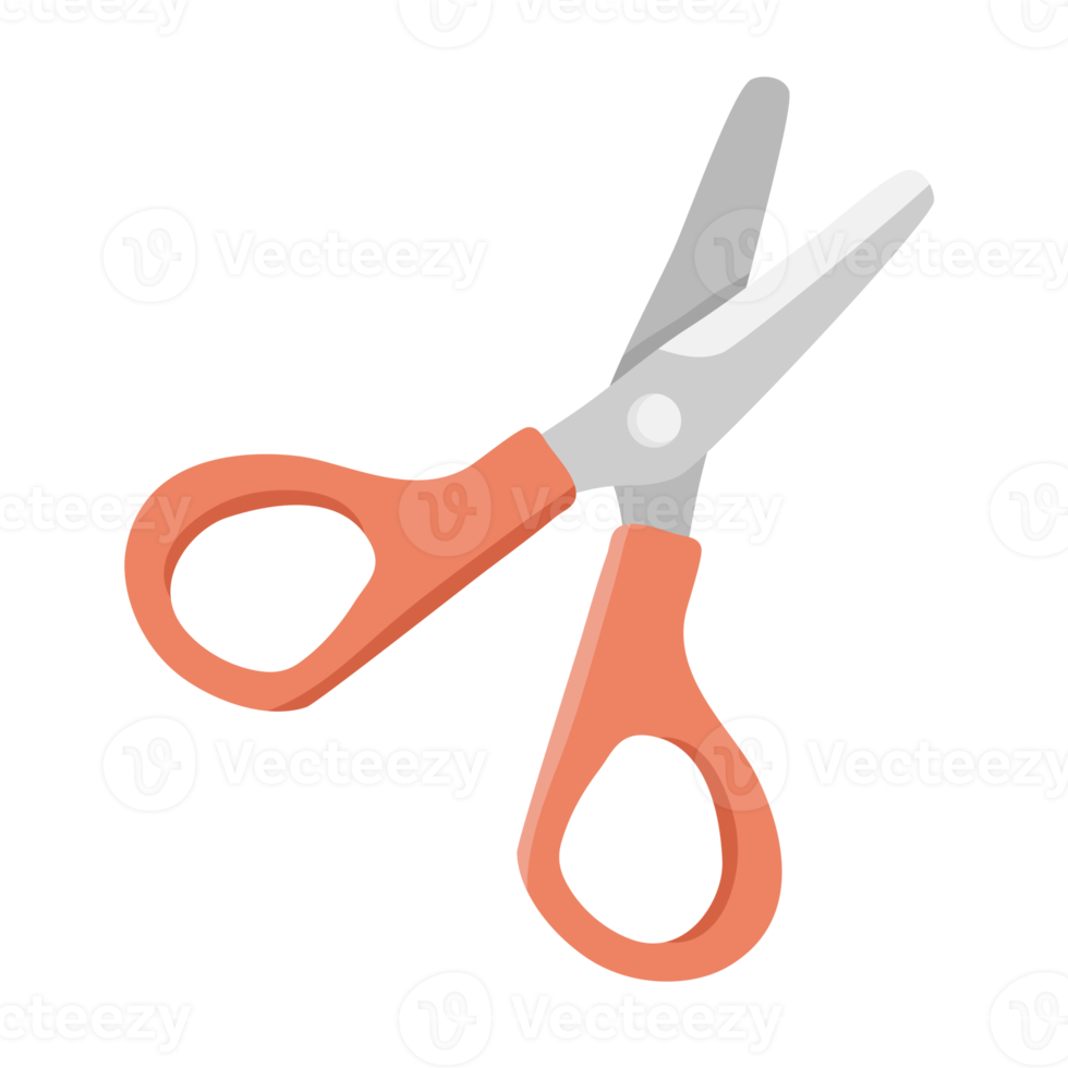 stationery cartoon in flat style png