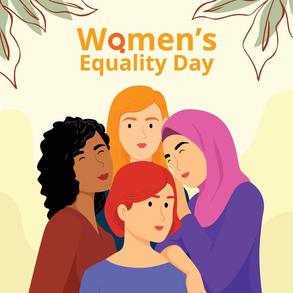 Women's Equality Day Concept vector