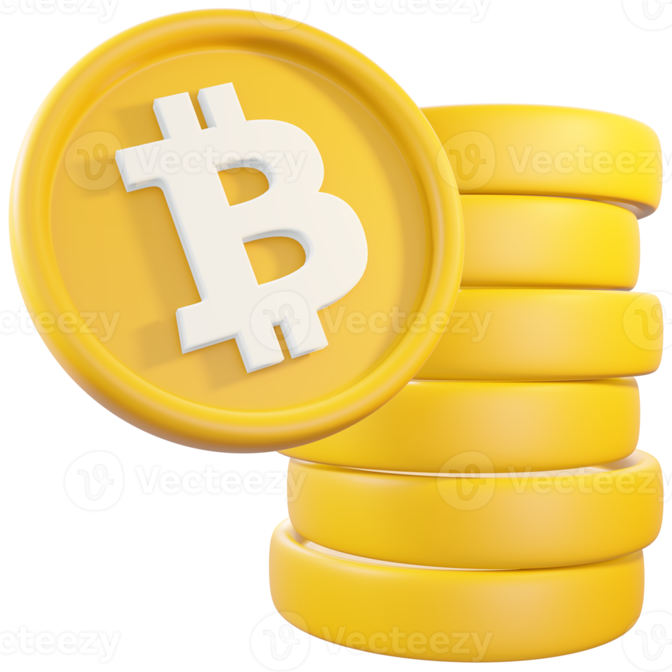 bitcoin earning icon illustration png