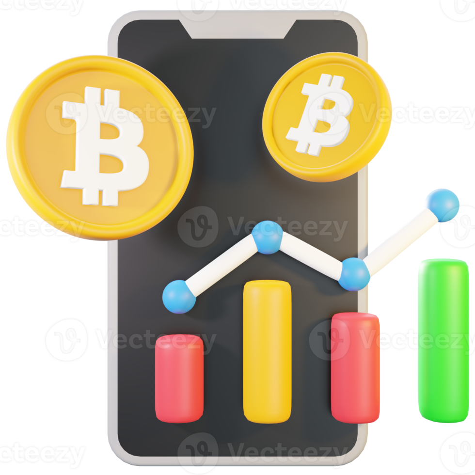 ilustración del icono de la aplicación bitcoin png