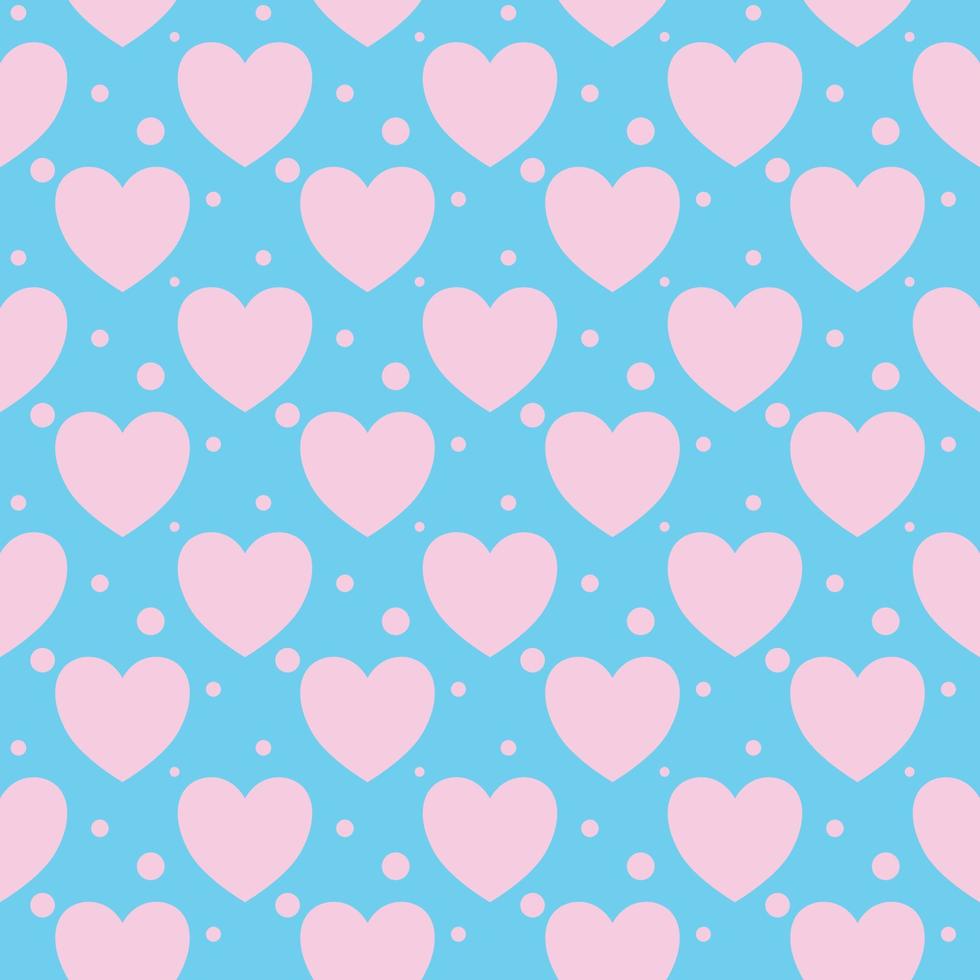 Very beautiful seamless heart pattern design for decorating website background, wallpaper, wrapping paper, fabric, backdrop and etc. vector