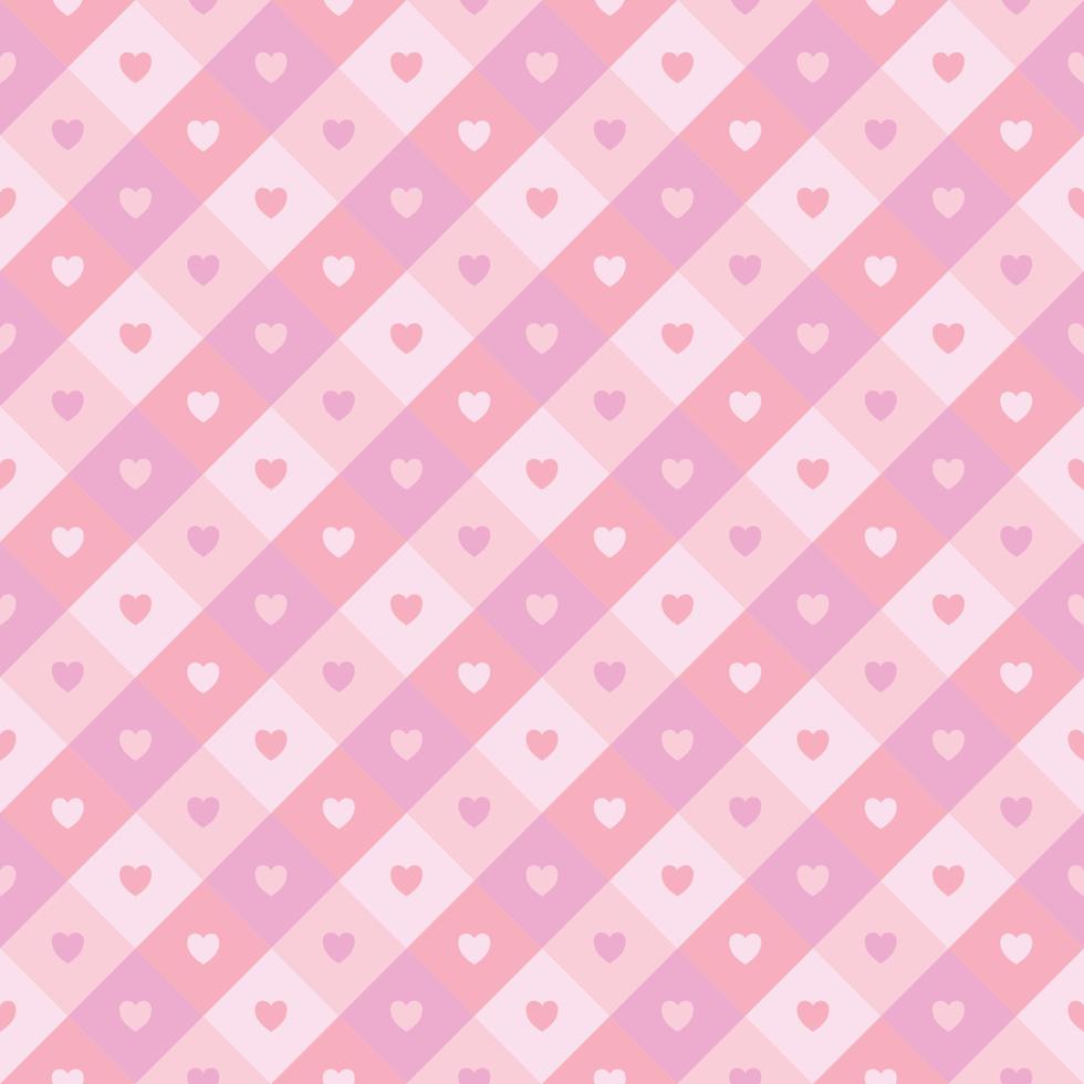 Very beautiful heart seamless pattern design for decorating website background, wallpaper, wrapping paper, fabric, backdrop and etc. vector