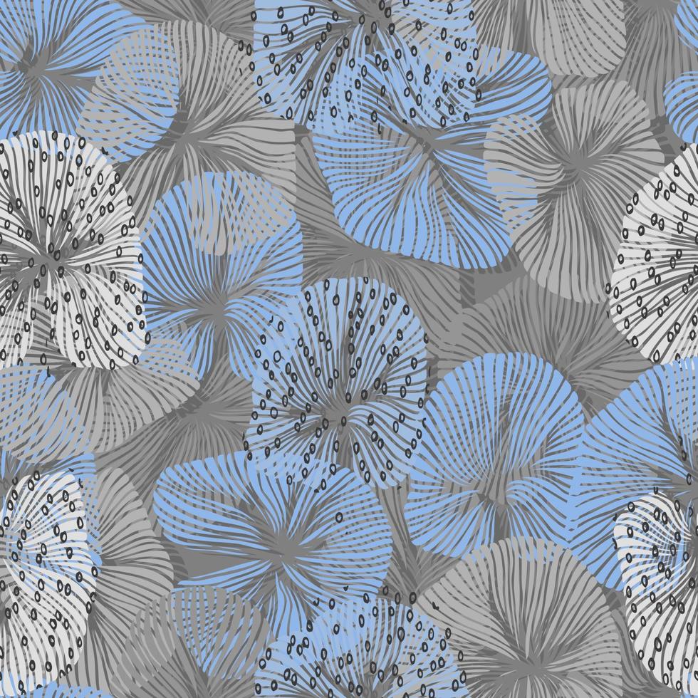 tropical exotic botanical vector seamless pattern palm branches beach vacation