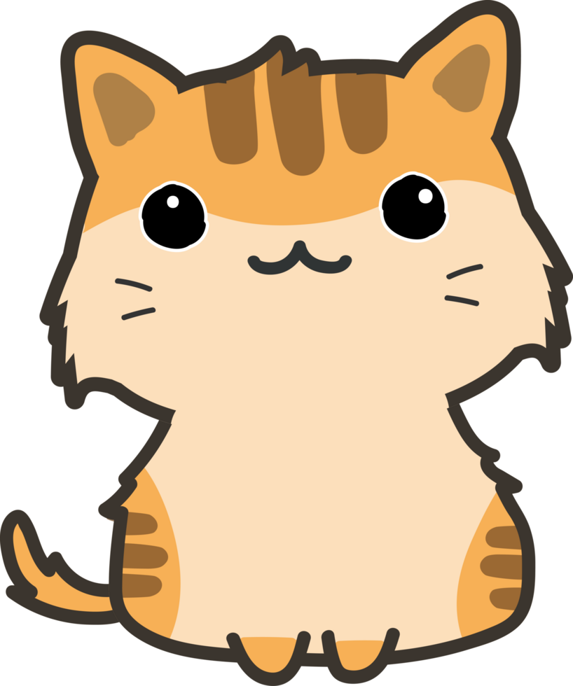 cute cat cartoon. kitten pet 8483643 PNG