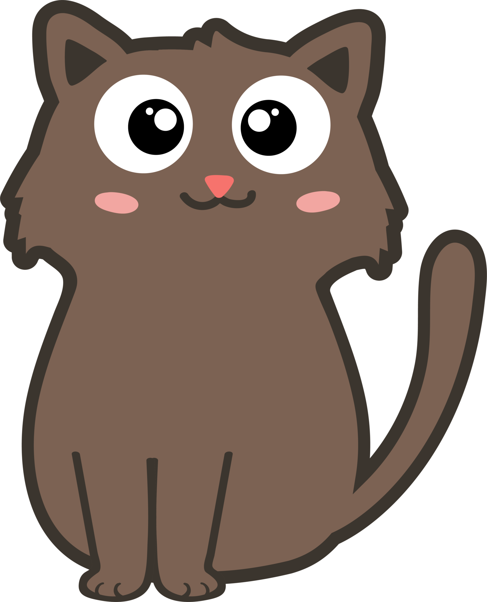 Free cute cat cartoon. kitty 8483821 PNG with Transparent Background