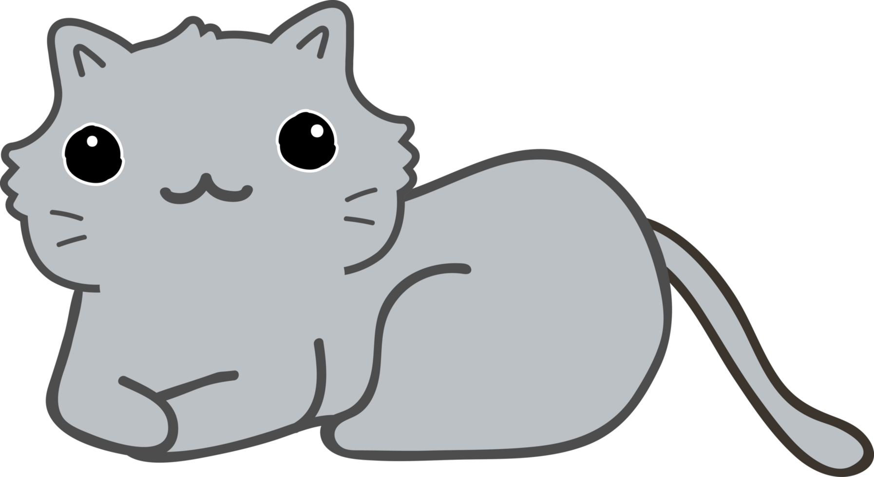 cute cat cartoon. kitty pet png