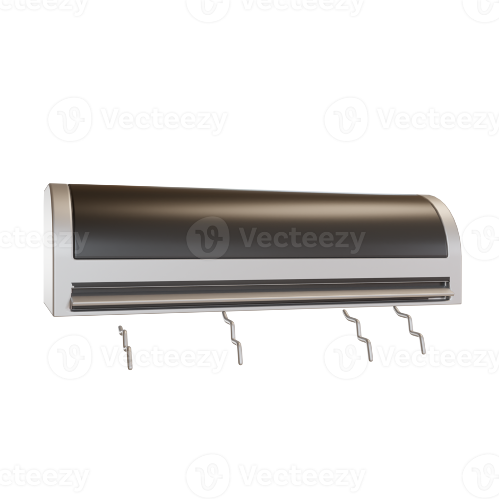 3D-Illustration Objektsymbol Klimaanlage kann für Web, App, Infografik usw. verwendet werden png