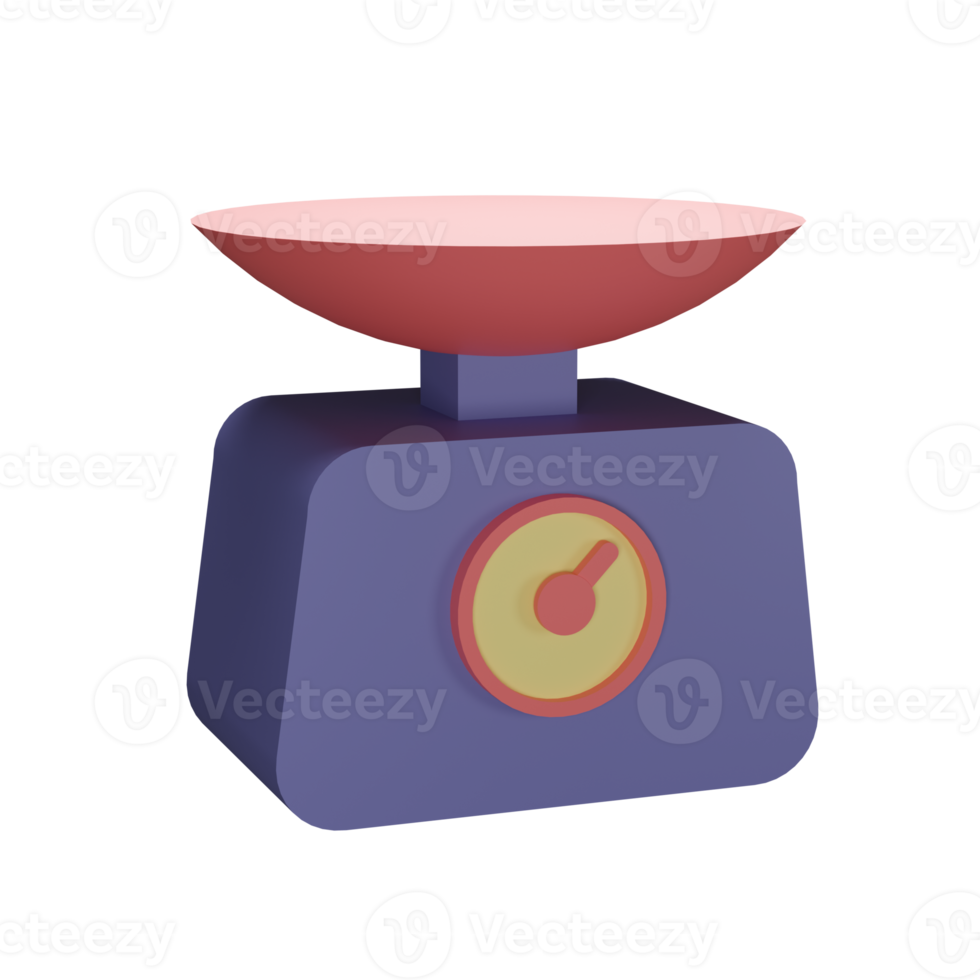 El equilibrio del icono del objeto de ilustración 3d se puede utilizar para web, aplicación, gráfico de información, etc. png