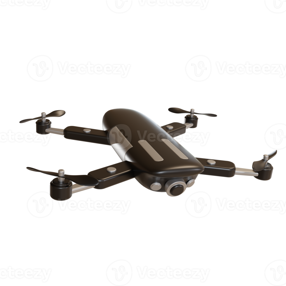 3d illustratie objectpictogram drone kan worden gebruikt voor web, app, info graphic, enz. png