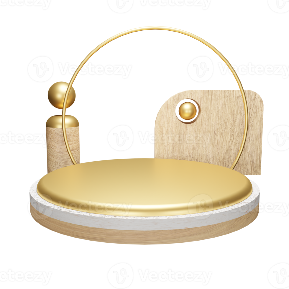 3d Illustration Object podium Can be used for web, app, info graphic, etc png