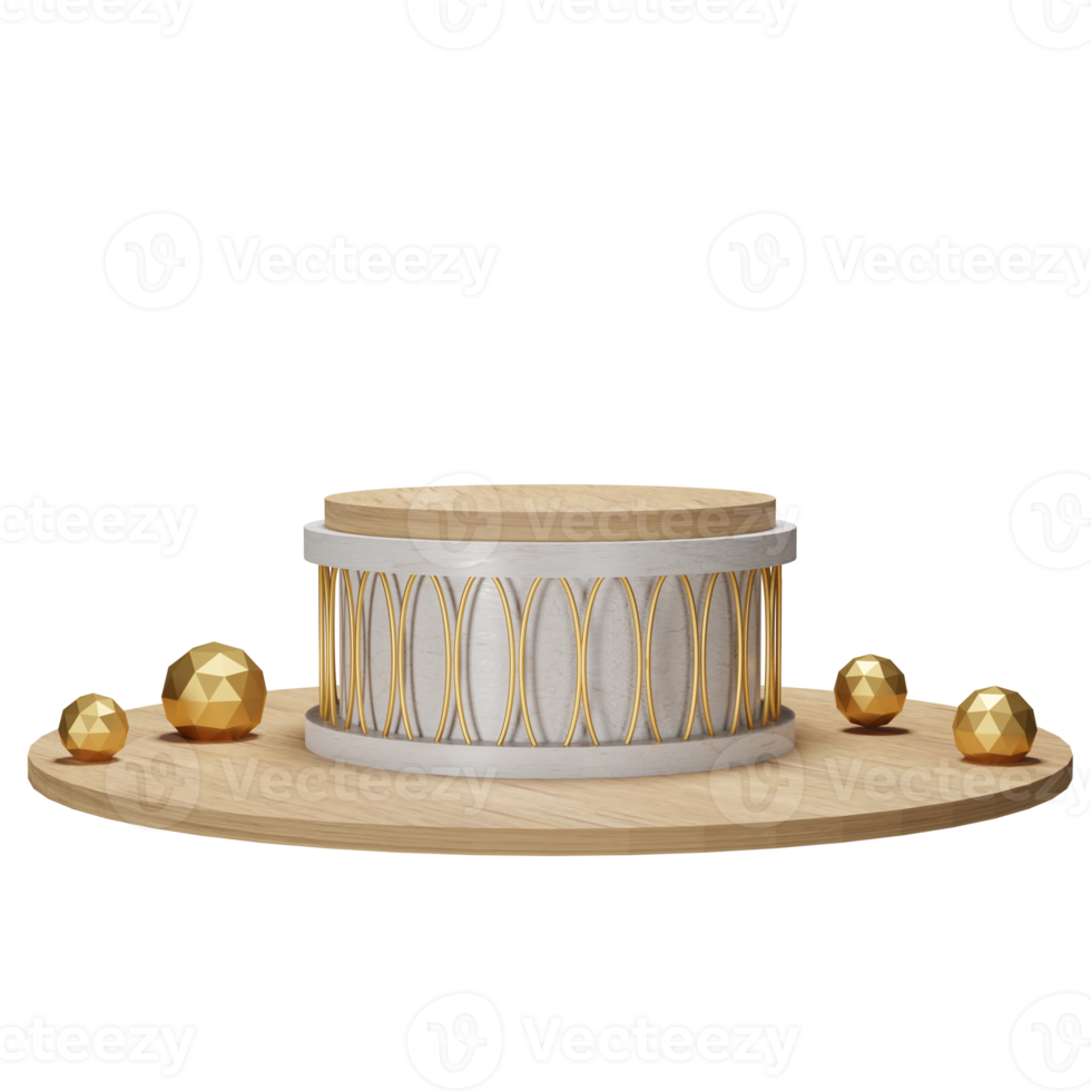 3d Illustration Object podium Can be used for web, app, info graphic, etc png