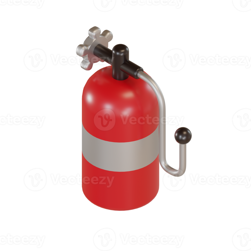 3D illustration object icon oxygen tube png