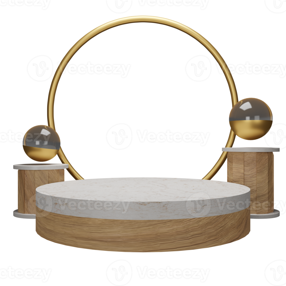 3d Illustration Object podium Can be used for web, app, info graphic, etc png