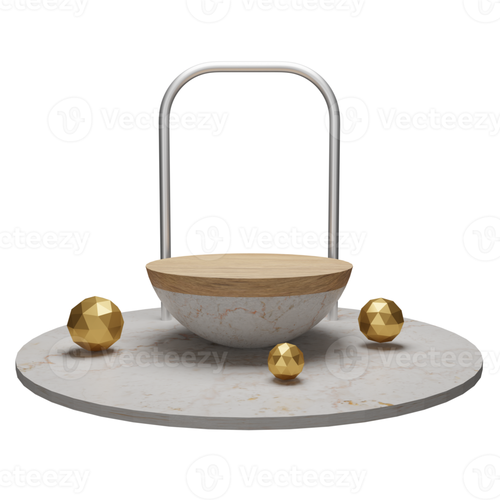 3d Illustration Object podium Can be used for web, app, info graphic, etc png