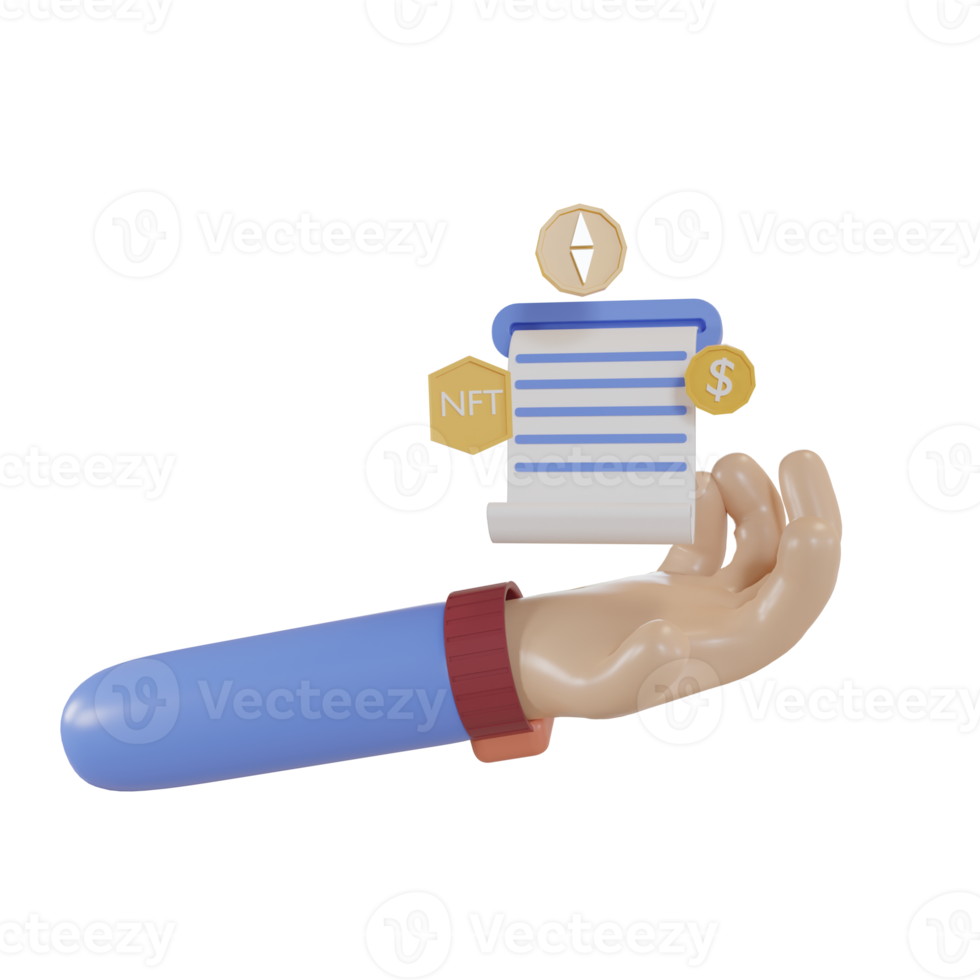 3d Illustration Object icon finance png