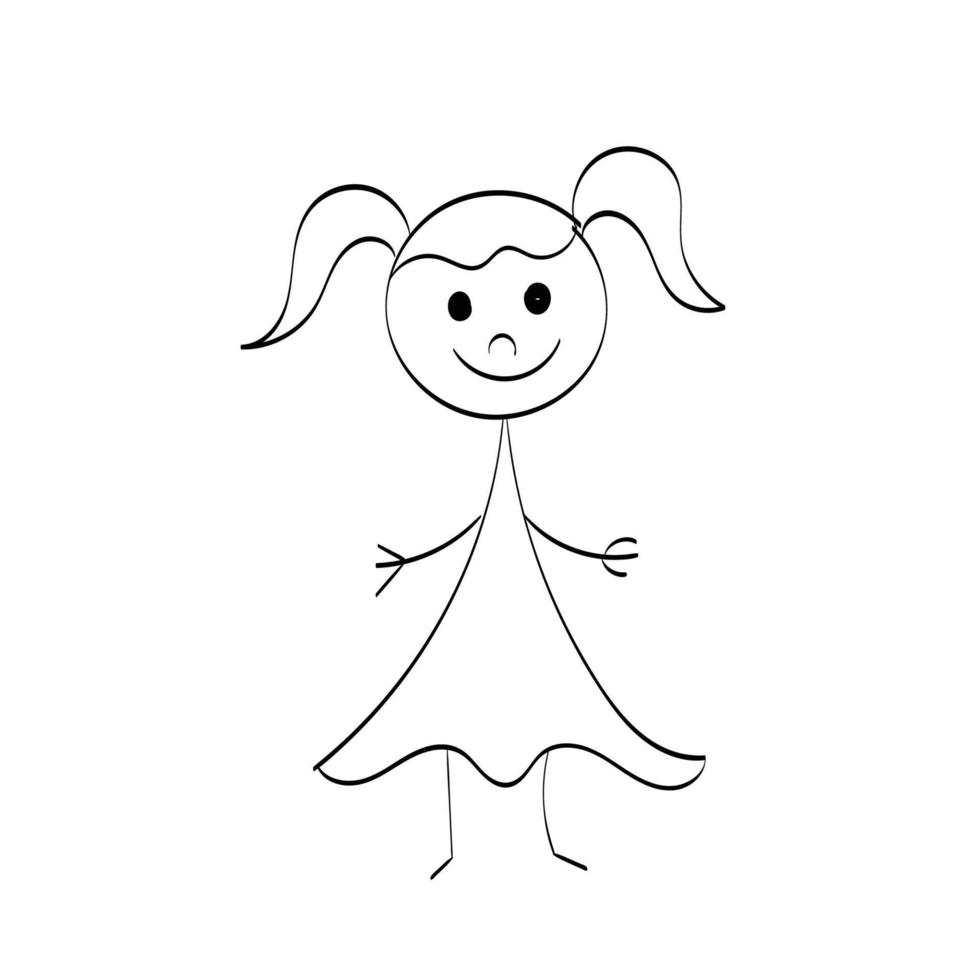 Funny hand drawn stick figure design 8484997 Vector Art at Vecteezy Funny hand drawn stick figure design 8484997 Vector Art at Vecteezy