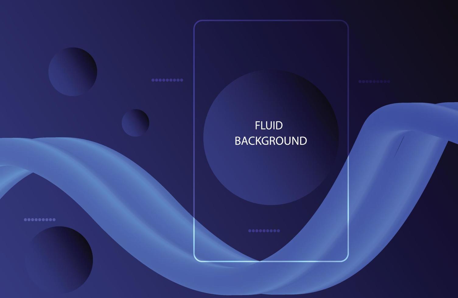 Background  Colorful gradient wave banner template with fluid wave shape design vector