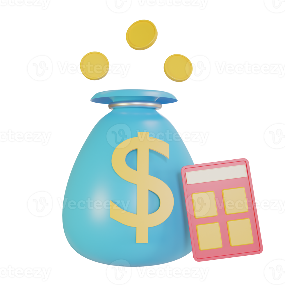 3d Illustration Object icon money png