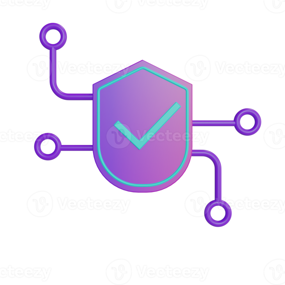 3d Illustration Object icon security png